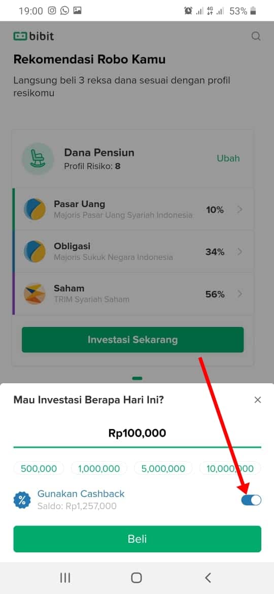 Cara Beli Reksa Dana di Bibit, Ada Cashbacknya Lho! - BlogSabda.com