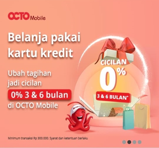 OCTO Mobile CIMB Niaga ubah tagihan jadi 0%